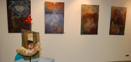 Exposição de Escultura e Pintura de Rosando