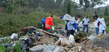 Voluntários Limparam o Concelho e Portugal