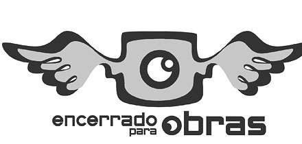 logótipo do Encerrado para obras