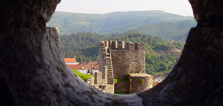 Vista Peculiar Da Muralha