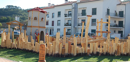 Torre Octogonal do Parque das Águas Romanas