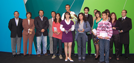Licenciados de mérito premiados