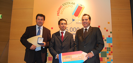 Entrega do Prémio ao Agrupamento de Escolas Infante D. Pedro 
