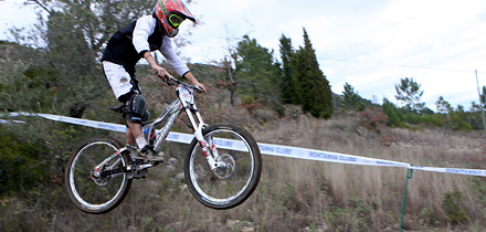 Prova Downhill sem corrente