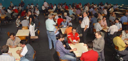 Vista geral do Torneio de Sueca 