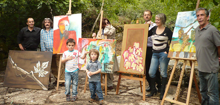 Pintores participantes na eiras.com.art